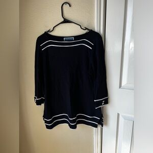 Karen Scott Long Sleeve Top